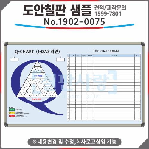 [칠판사랑] No.1902-0075 Q-chart